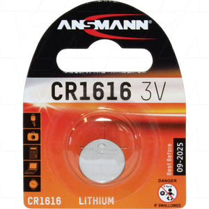 Ansmann CR1616 3V Lithium Battery