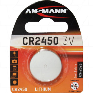 Ansmann CR2450 3V Lithium Battery
