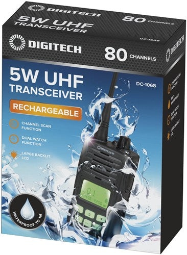 DC1068 5W UHF Handheld Transceiver