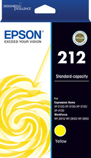 Epson 212 Yellow Standard Ink Cartridge