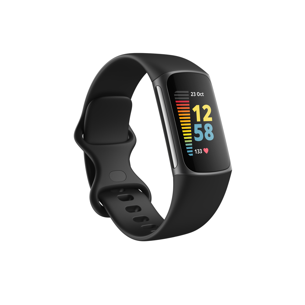 Fitbit Charge5 Black/Graphite Stainless Steel