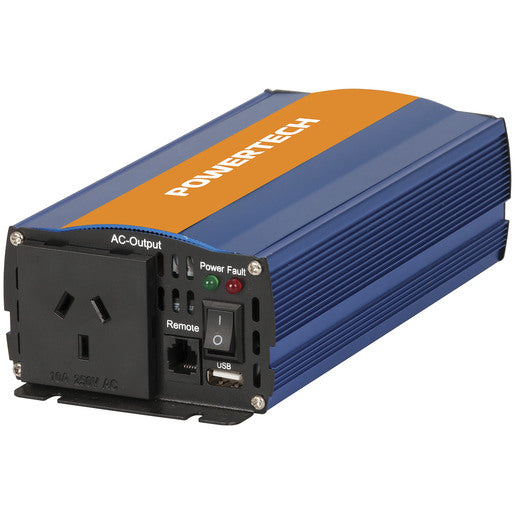 Powertech 12VDC-230VAC 500W Pure Sine Wave Inverter