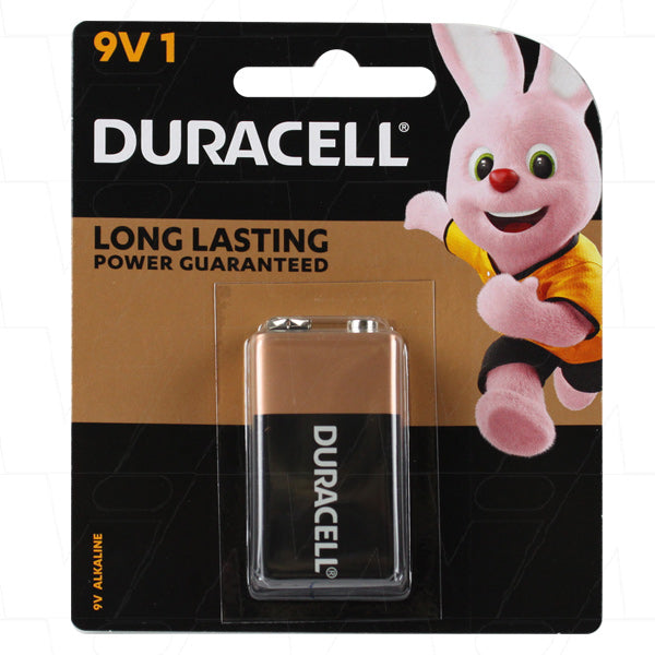 Duracell Coppertop 9V Alkaline Battery
