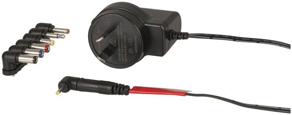6V DC 800mA Ultra-Slim Power Supply 7DC Plugs
