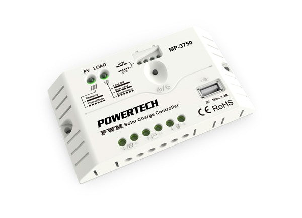 MP3750 12/24V 10A Solar Charge Controller with USB