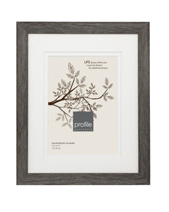 Deluxe Woodgrain Coffee Photo Frame