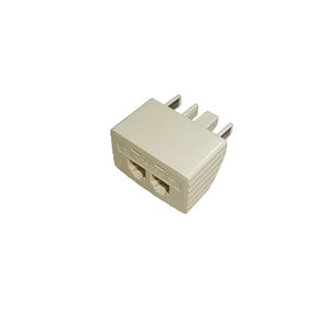 Telephone Plug Double Adaptor 605 Type to modular