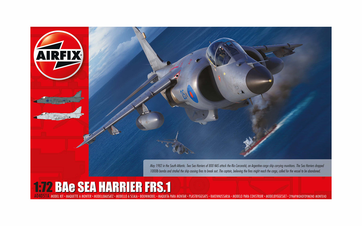 Airfix BAE Sea Harrier FRS.1 1:72 04051A