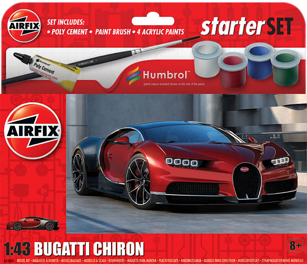 Airfix Starter Set Bugatti Chiron 1:43 55005