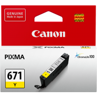 Canon CLI671Y Yellow Ink Cartridge