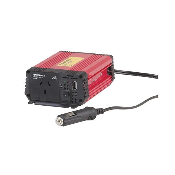 POWERTECH 150W 12VDC to 230VAC Modified Sinewave Inverter with USB ...