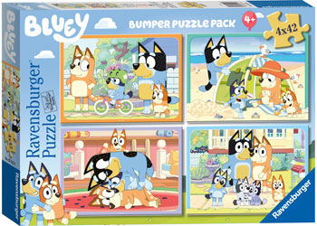 Ravensburger Bluey Gotta Be Done! Puzzle 4x42pc